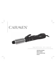 Notice Carmen ROTARY CURLER RB7700 Sèche cheveux