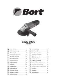 Notice Bort BWS600U Daráló