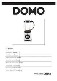 Notice DOMO DO9203BL Blender