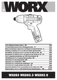 WORX WX283 - дрель