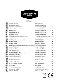 GREENWORKS G24AG - Vermaler