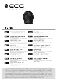 Notice ECG TV 30 Poêle