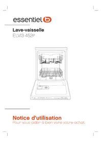 ESSENTIELB ELVI3 452f - Lave-vaisselle