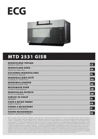 Notice ECG MTD 2531 GISB Four à micro-ondes