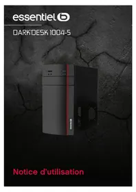 ESSENTIELB Dark'Desk 10045 - Ordinateur de bureau