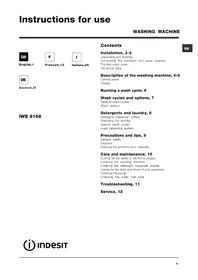 INDESIT IWE 8168 B (EU) - Lavatrice