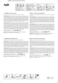 Notice AQUAPUR IAN 273349 Table de repassage