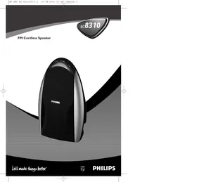 PHILIPS SBCBC8310 - Bluetooth luidspreker