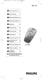 PHILIPS SRU152 - Controle remoto