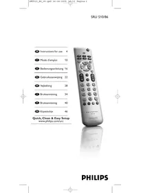 PHILIPS SRU510 - Yleiskaukosäädin