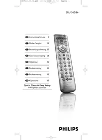 PHILIPS SRU560 - Kauko-ohjain