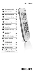 PHILIPS SRU 3040 - Universelle Fernbedienung