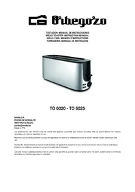Notice Orbegozo TO 6025 Grille pain