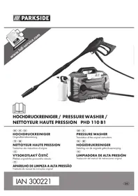 Notice PARKSIDE PHD 110 B1 Nettoyeur haute pression