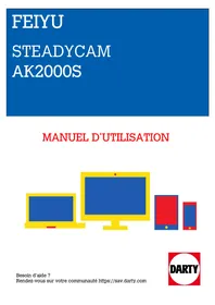 Notice FeiyuTech AK2000S Trépied