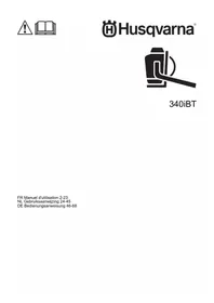 Notice HUSQVARNA 340IBT Souffleur de feuilles