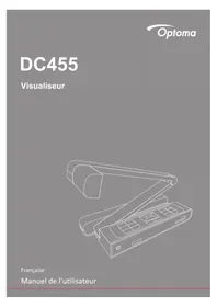 Notice OPTOMA DC455 Appareil photo
