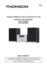 Notice THOMSON 150510 Wieża Hi-Fi