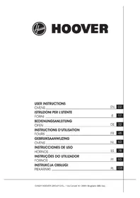 Notice HOOVER HOXP0147BI Oven