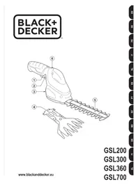 BLACK &amp; DECKER GSL360 - θαμνοκοπτικό