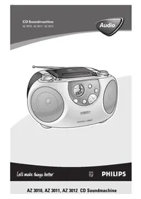 Notice PHILIPS AZ3012 Chaîne Hi-Fi
