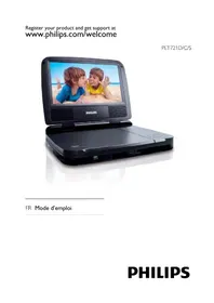 Notice PHILIPS PET721C Lecteur dvd