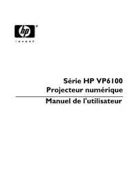 Notice HP VP6100 Projecteur