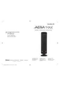 Notice AeraMax 9790101 Purificateur d'air