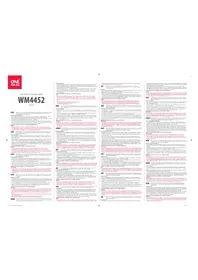 Notice ONE FOR ALL WM 4452 Meuble TV