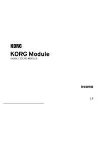 Notice KORG MODULE シンセサイザー