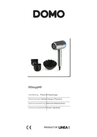 Notice DOMO DO2135HD Sèche cheveux