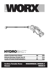 Notice WORX WO7101 Nettoyeur haute pressio