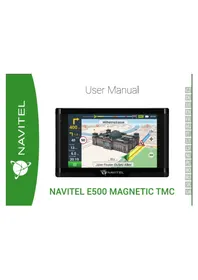Notice Navitel E500 MAGNETIC TMC Navigateur
