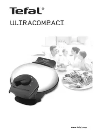 Notice TEFAL ULTRA COMPACT WD3000 Voileipägrilli