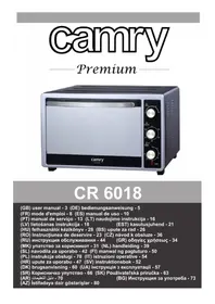 Notice CAMRY CR 6018 Soba