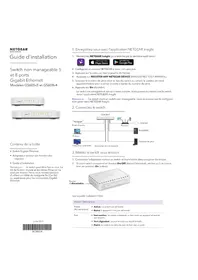 Notice NETGEAR GS608V4 Switch réseau