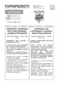 Notice Foppapedretti ATHENA Table