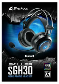 Notice Sharkoon SKILLER SGH30 Casque
