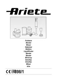 Notice ARIETE 0898 Μπλέντερ