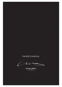 Notice Sonus Faber LILIUM Speaker