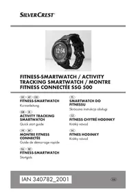 Notice SILVERCREST SSG 500 Chytré hodinky