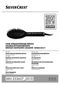 Notice SILVERCREST SHGB 50 C1 Udglattende hårbørste
