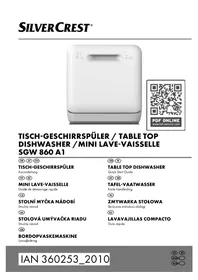 Notice SILVERCREST SGW 860 A1 Vaatwassers