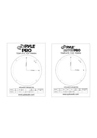 Notice Pyle PDMR6 Caisson de basses