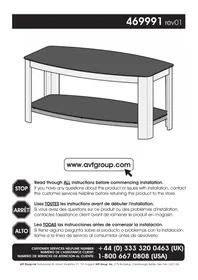 Notice AVF AFFINITY Table