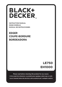 BLACK &amp; DECKER LE750 - Soplador de hojas