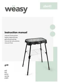 Notice Wëasy GBE42 Barbecue