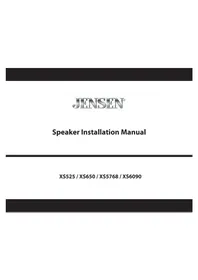 Notice JENSEN XS6090 Haut-parleur