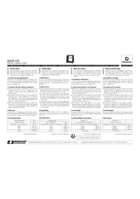 Notice Monacor RACK12F Rack de studio