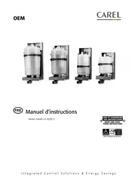 Notice Carel CPY CONTROLLER Humidificateur